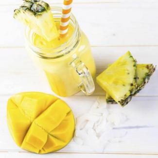 Smoothie de ananá y mango